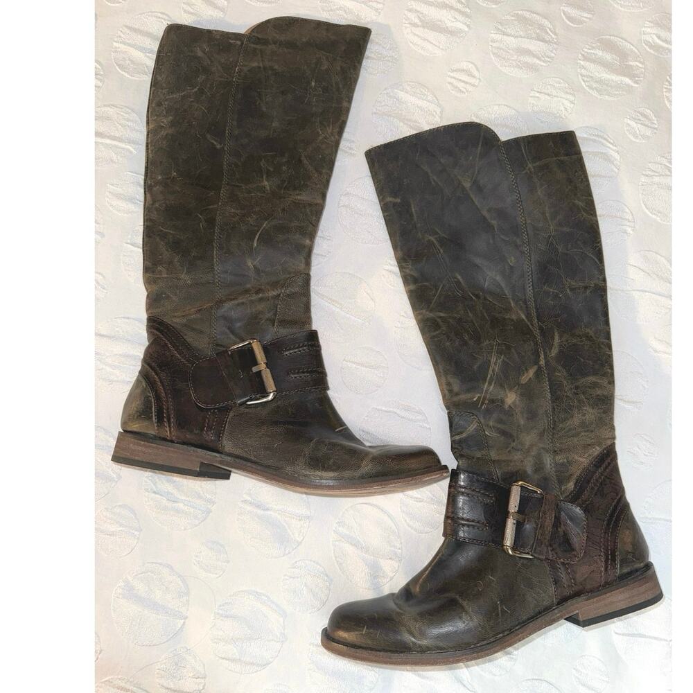 Lucchese Kaylee Big Buckle Boot 8.5